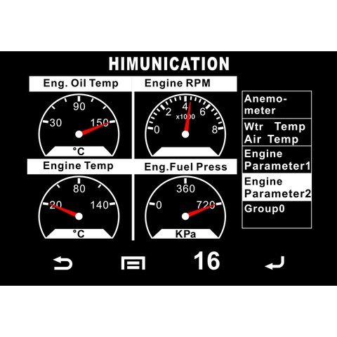 Radio VHF Marine HM-TS18S Avec GPS, AIS, NMEA2000 Et écran Tactile – Bateau